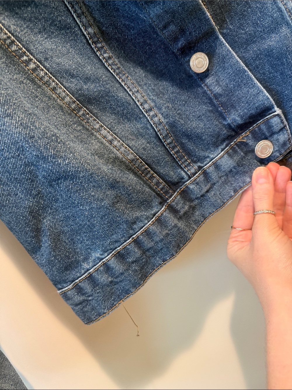 New Look Blue Classic Denim Jacket - Picture 4 of 5